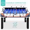 Best Choice Products 48in Competition Sized Foosball Table for Home, Game Room w/ 2 Balls, 2 Cup Holders